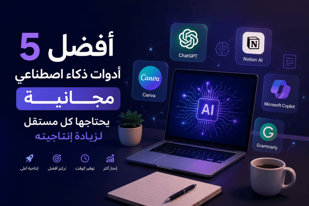 أدوات ذكاء اصطناعي مجانية