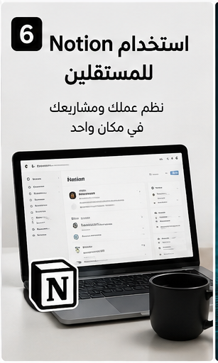 استخدام Notion للمستقلين لإدارة العملاء والمشاريع